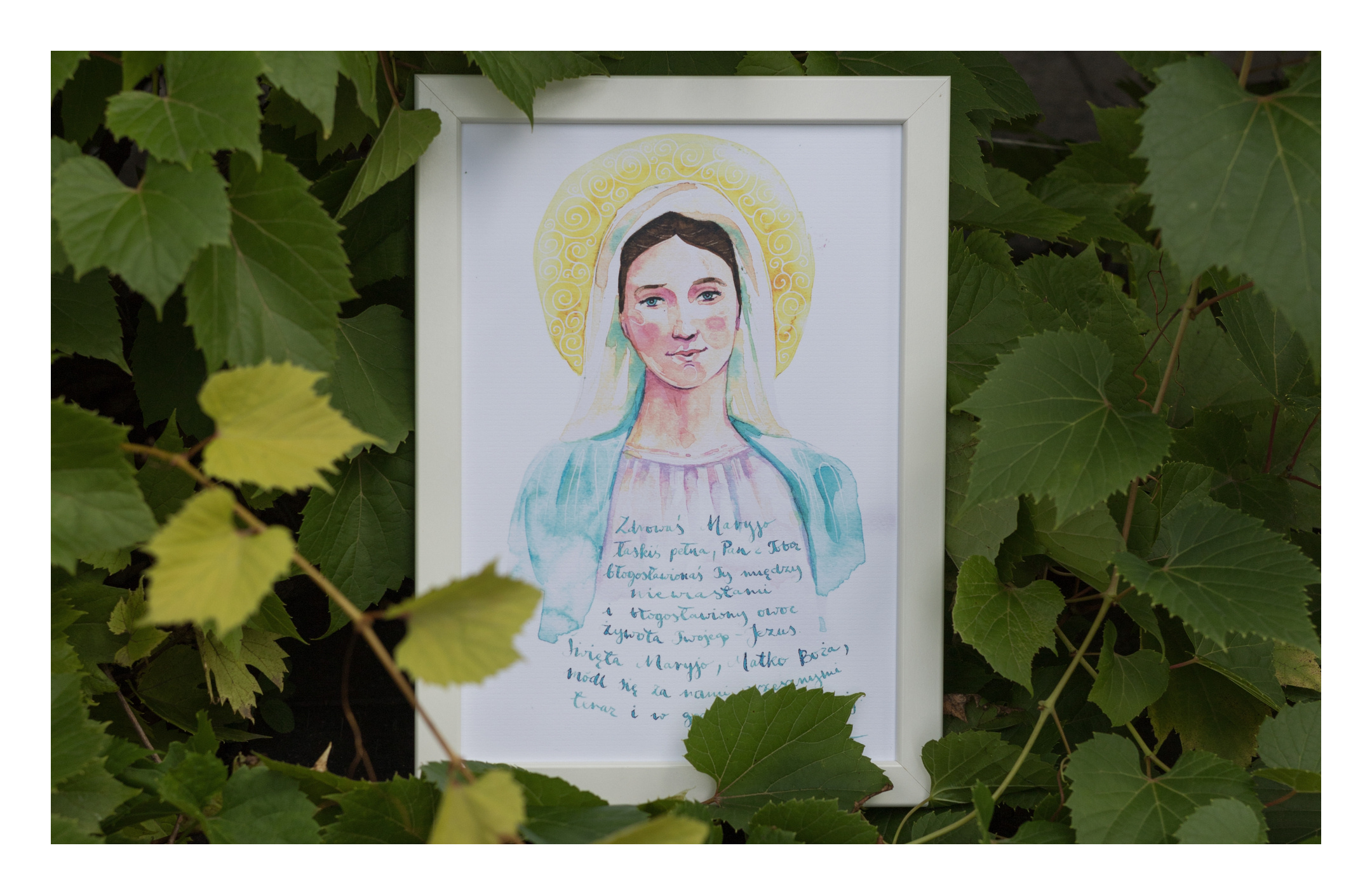 Plakat Maryja z Tihaljiny